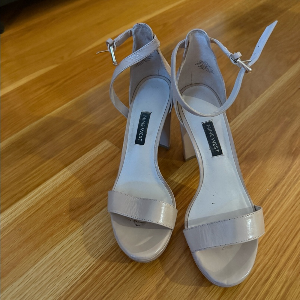 Nine West Nude Heels